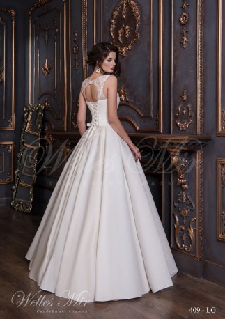 Wedding dress ivory color-3